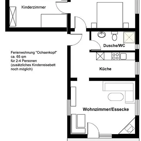 ベッド・アンド・ブレックファスト Haus Rosenbuehl ヴァルメンシュタイナハ